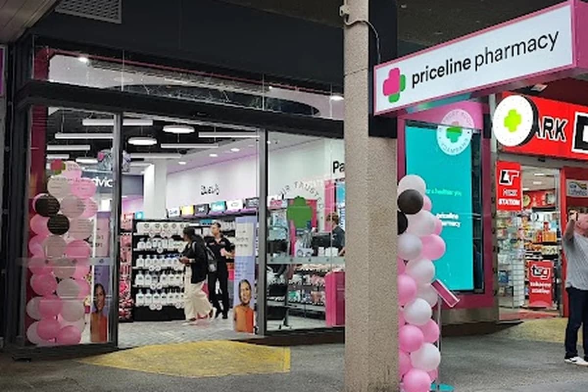 Priceline Pharmacy Park Street Sydney storefront