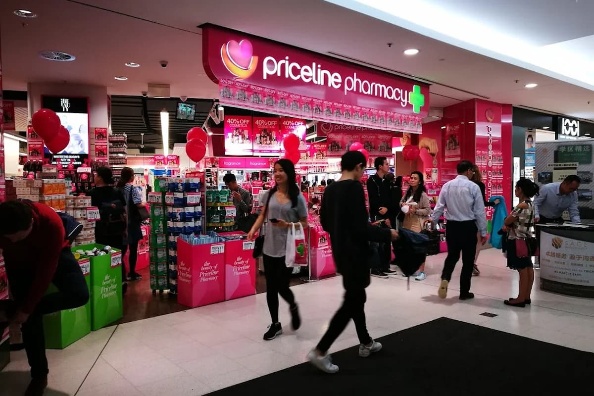 Priceline Pharmacy World Square storefront