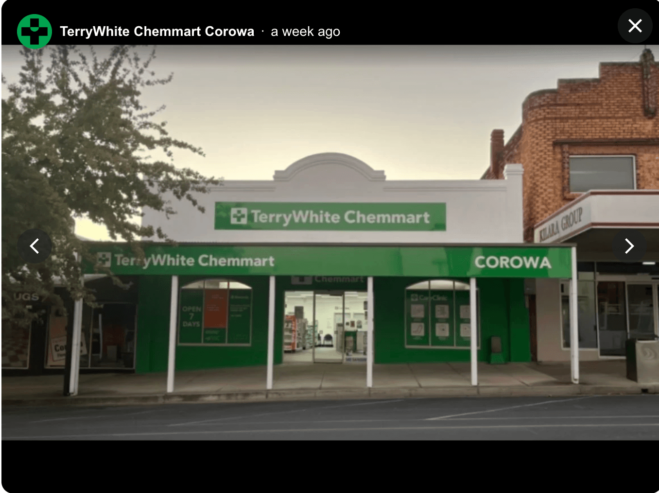TerryWhite Chemmart Corowa pharmacy in Corowa, NSW